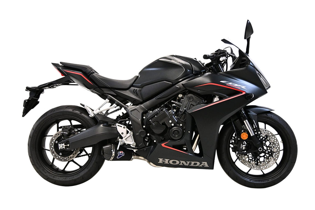 Termignoni RACING EXHAUST STAINLESS STEEL - BLACK - HONDA CBR650R COMPLETE SYSTEM