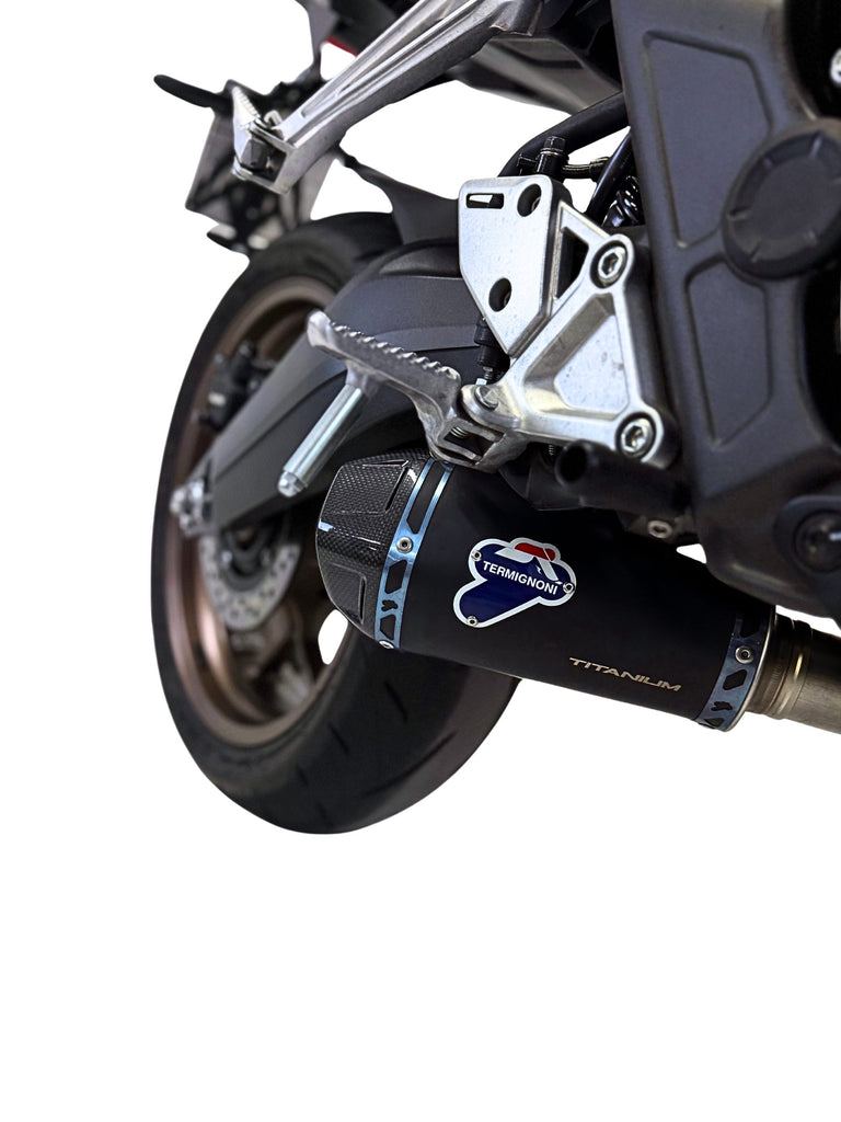 Termignoni RACING EXHAUST TITANIUM - BLACK - HONDA CBR650R COMPLETE SYSTEM