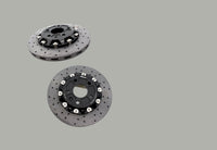 RacingLine Stage 3+ Performance Rear Carbon Discs and Pads / MQB / Pads and Rotors 310x22mm [VWR680020]