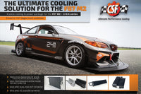 CSF BMW F-Chassis - High Performance Stepped Core Bar/Plate Intercooler - Silver