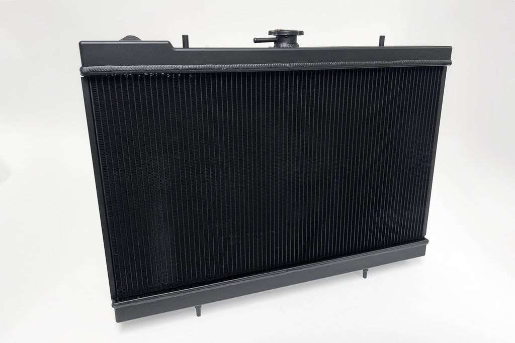 CSF R32 Skyline GT-R/GTS Full Billet Aluminum High-Performance Radiator - Black