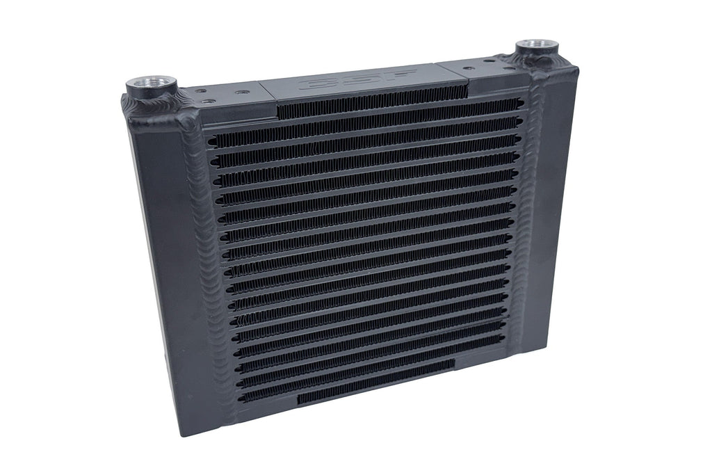 CSF Universal Large Single-Pass Oil Cooler / M22 x 1.5 / 12.0L x 9.33H x 2.16W