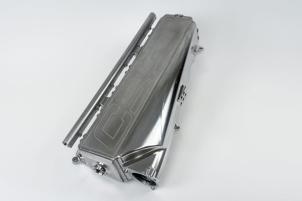 CSF BMW Gen 2 B58 Race X Charge Air Cooler Manifold - Raw Billet