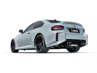 Akrapovic Slip-On Titanium Exhaust System with Carbon Tips - BMW M2 G87