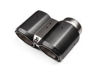 Akrapovic Slip-On Titanium Exhaust System with Carbon Tips - BMW M2 G87