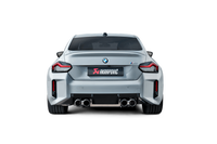 Akrapovic Slip-On Titanium Exhaust System with Carbon Tips - BMW M2 G87