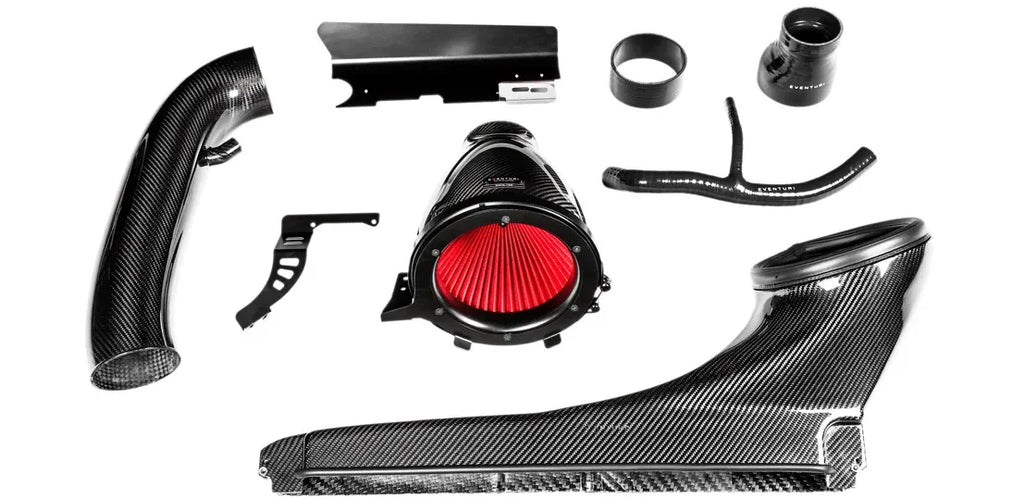 Eventuri Audi RS3 Carbon Headlamp Race Ducts for Stage 3 Intake