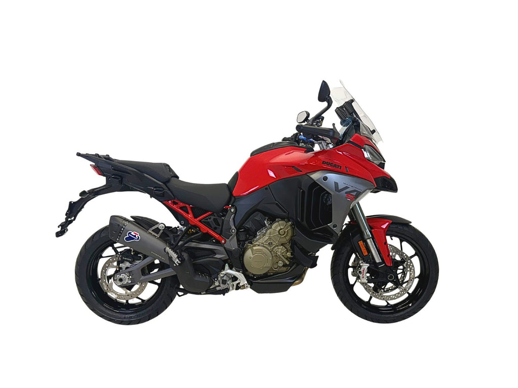 Termignoni De-cat racing link pipe STAINLESS STEEL - DUCATI MULTISTRADA V4 - Pikes Peak MY20-25