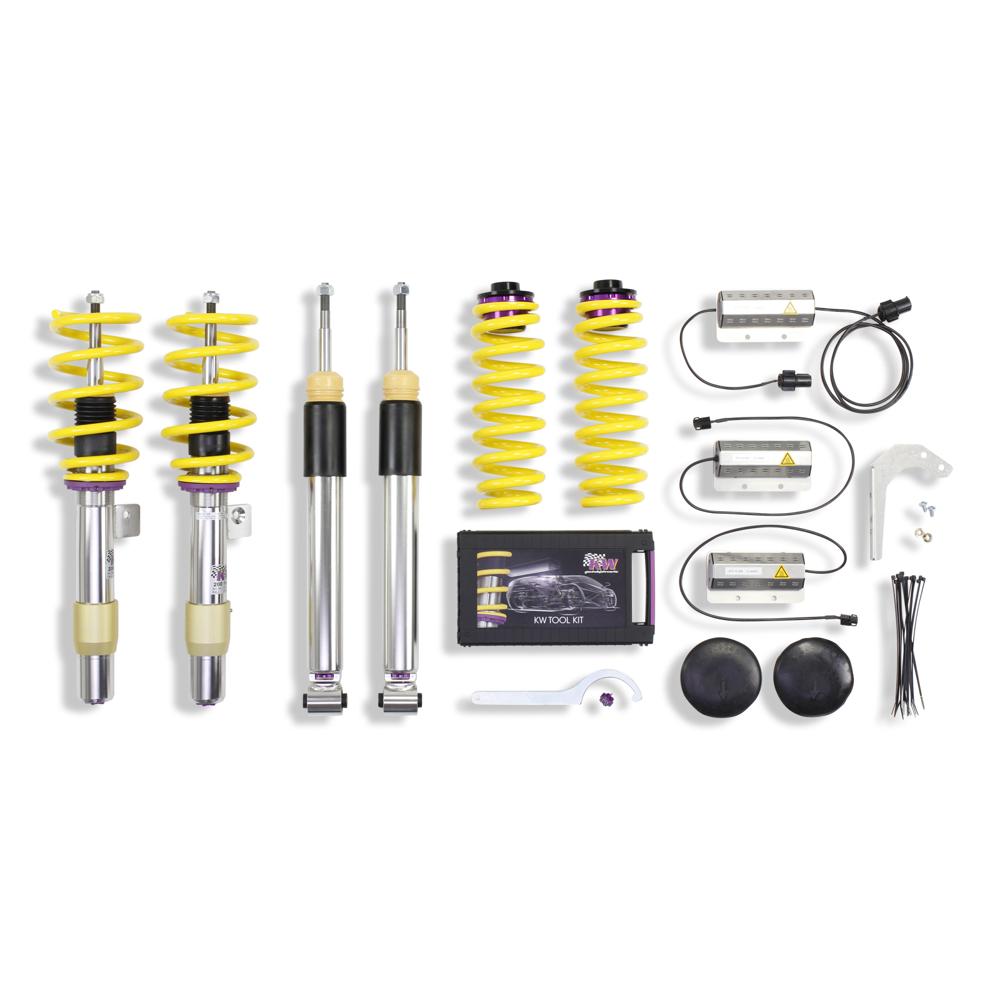 KW V3 Coilover Kit for 09/2007+ BMW 3 Series Coupe (E92) w/ Deactivation For Electronic Dampers
