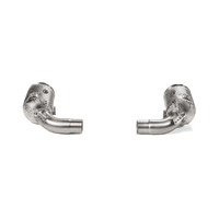 Akrapovic Link Pipe Set w/ Cat (SS) - Porsche 911 (992) Carrera