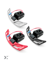 MMX Gear shift paddles | F Series | Titanium Magnetic Paddle Inc Fitting kit