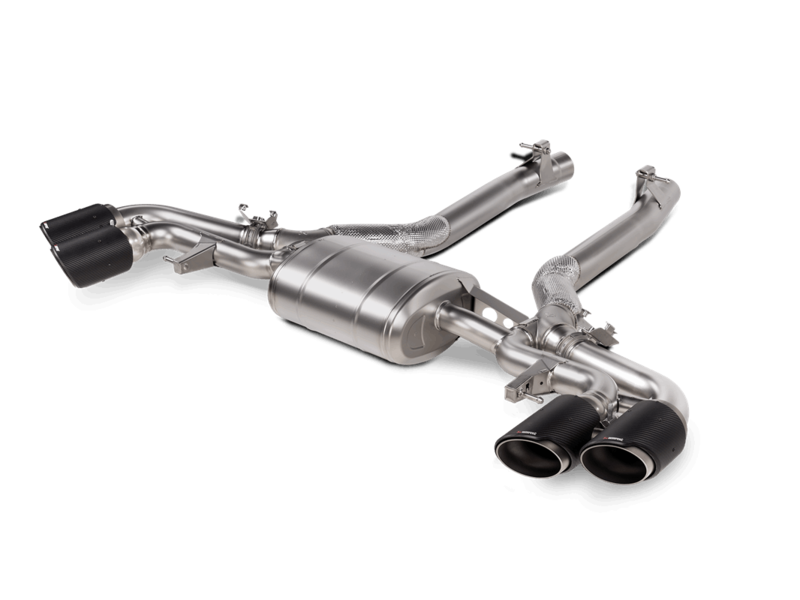 Akrapovic Slip-ON Titanium Exhaust - BMW X5 M/X6 M F9X