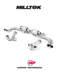 Milltek Sport Cat Back Audi R8 V10 5.2 FSI Version