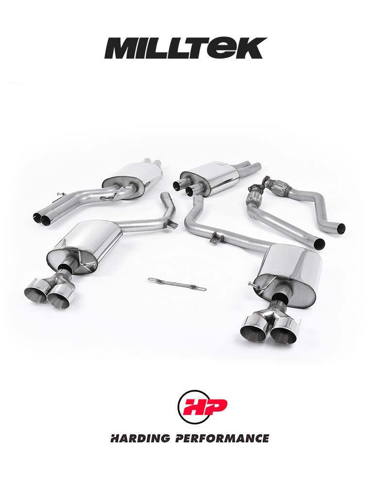 Milltek Sport Cat-back – Audi S4 B8.5 3.0 TFSI