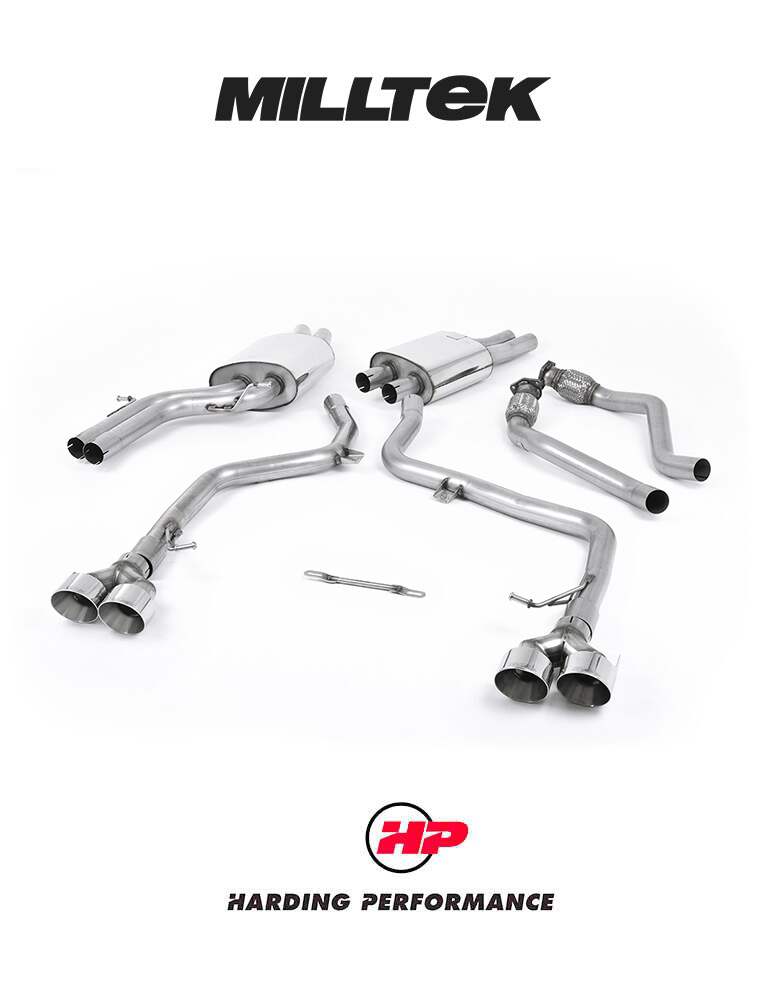 Milltek Sport Cat-back – Audi S5 B8.5 3.0 TFSI