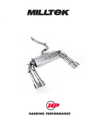 Milltek Sport Cat-back – Audi S3 8V/8V.2 Saloon & Cabriolet