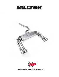 Milltek Sport Cat-back – Audi S3 8V/8V.2 Saloon & Cabriolet