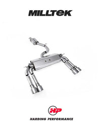 Milltek Sport Cat-back – Audi S3 8V/8V.2 Saloon & Cabriolet