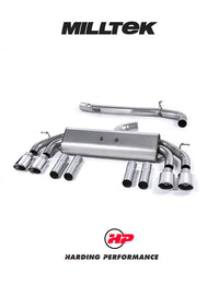 Milltek Sport Cat-back – Audi S3 8V/8V.2 Saloon & Cabriolet