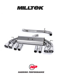 Milltek Sport Cat-back – Audi S3 8V/8V.2 Saloon & Cabriolet