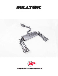 Milltek Sport Cat-back – Audi S3 8V/8V.2 Saloon & Cabriolet