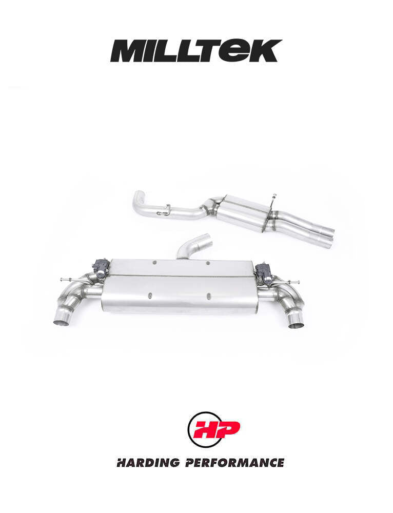 Milltek Sport Cat-back – Audi TTRS Mk3 2.5 TFSI Titanium Trims