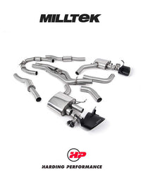 Milltek Sport Cat Back System (Twin 80mm) Audi RS6/RS7 C8 4.0 V8 bi-Turbo in Performance Edition