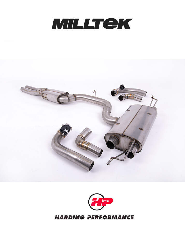 Milltek Sport Audi RS3 8Y Sportback Particulate Filter-Back