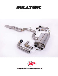 Milltek Sport Audi RS3 8Y Sportback Particulate Filter-Back
