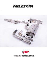 Milltek Sport Audi RS3 8Y Sedan Particulate Filter-Back