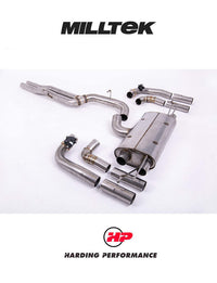 Milltek Sport Audi RS3 8Y Sedan Particulate Filter-Back