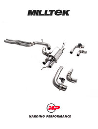 Milltek Sport Audi RS3 8Y Sportback Particulate Filter-Back