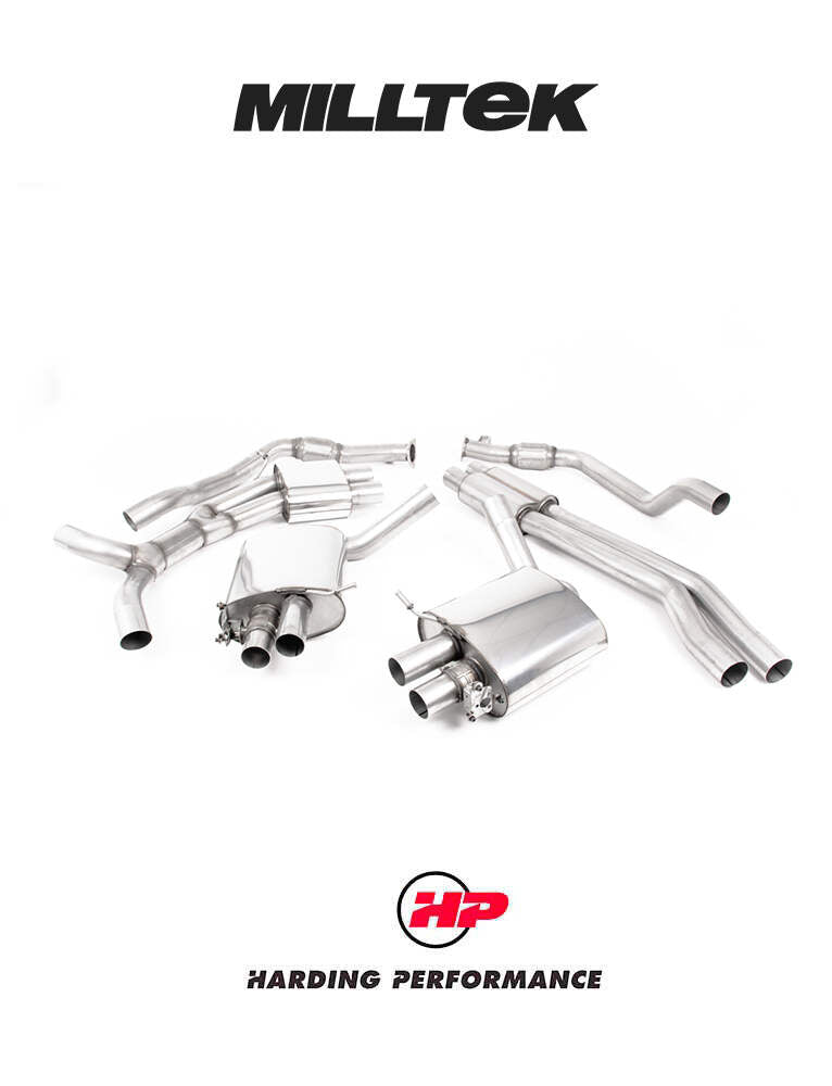 Milltek Sport Cat Back – Audi RS5 B9.5 2.9 V6 Turbo Coupe (Non OPF/GPF Models)