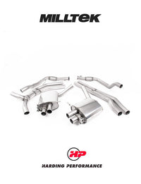Milltek Sport Cat Back – Audi RS5 B9.5 2.9 V6 Turbo Coupe (Non OPF/GPF Models)
