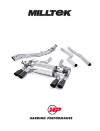 Milltek Sport Cat Back BMW F87 M2 Hollowtek Twin System
