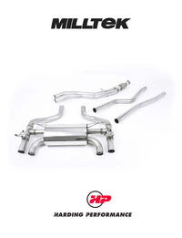Milltek Sport Cat Back BMW F87 M2 Hollowtek Twin System