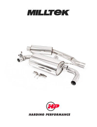Milltek Sport Cat Back – BMW 1 Series M140i 3 & 5 Door (F20 & F21 LCI)