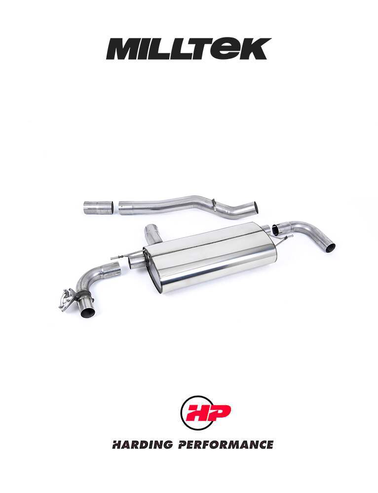 Milltek Sport Particulate Filter-back – BMW M135i xDrive F40