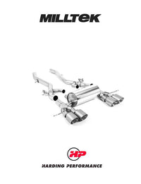 Milltek Sport Axle Back – BMW M3/M4 Competition S58 3.0 Turbo