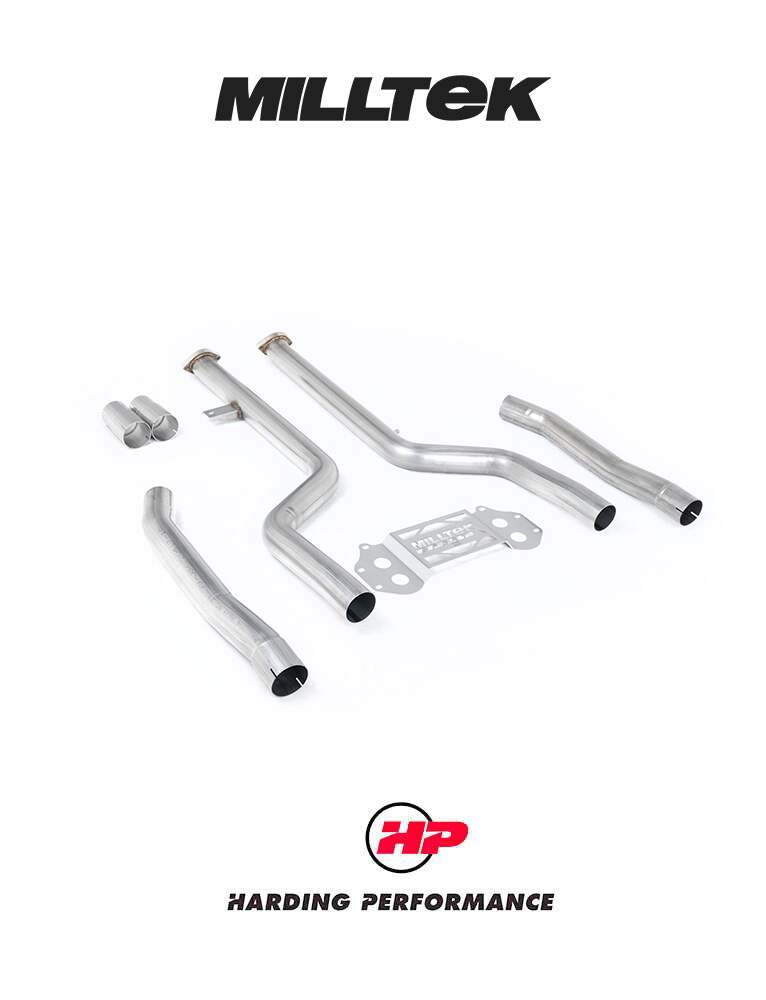 Milltek Sport Secondary Catalyst Bypass Midpipe BMW 3/4 Series G80/G81/G82 M3/M4 & M3/M4 Competition S58