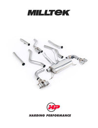 Milltek Sport Cat-back M340i/M440i inc XDrive Sedan/Coupe G20/G22