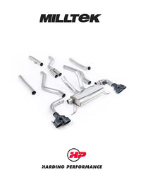 Milltek Sport Cat-back M340i/M440i inc XDrive Sedan/Coupe G20/G22