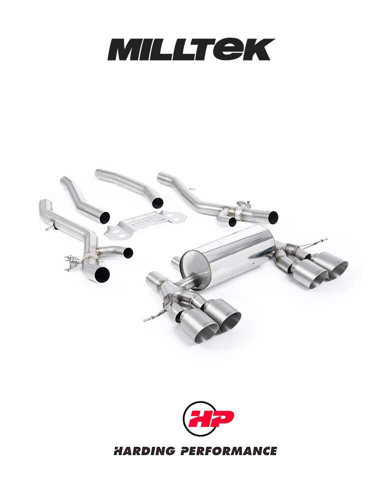 Milltek Sport Exhaust System BMW 3/4 Series G80/G81/G82 M3/M4 & M3/M4 Competition S58 3.0 Turbo