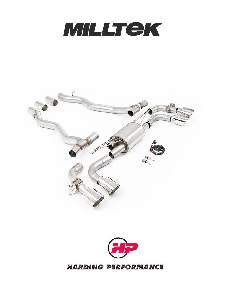 Milltek Sport Axle Back BMW M5 4.4L Twin Turbo Hybrid G90 & G99