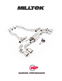 Milltek Sport Axle Back BMW M5 4.4L Twin Turbo Hybrid G90 & G99