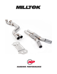 Milltek Sport Secondary Catalyst Bypass Midpipe BMW 3/4 Series G80/G81/G82 M3/M4 & M3/M4 Competition S58