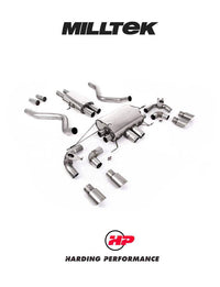 Milltek Sport Cat-back Defender 90 5.0 V8 P425/P525