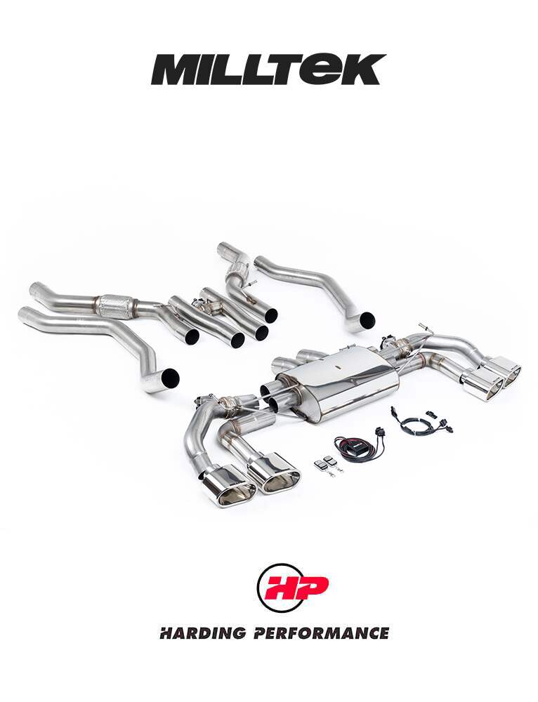Milltek Sport Cat-back Range Rover Sport P530 L461 4.4 Twin Turbo V8