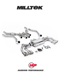 Milltek Sport Cat-back Range Rover Sport P530 L461 4.4 Twin Turbo V8