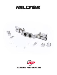 Milltek Sport Cat-back – Porsche 911 991 GT3